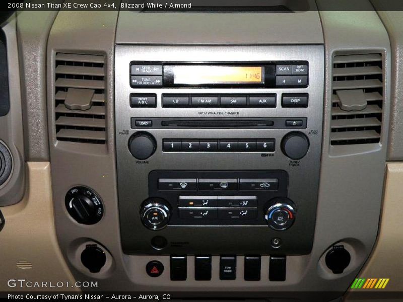 Blizzard White / Almond 2008 Nissan Titan XE Crew Cab 4x4