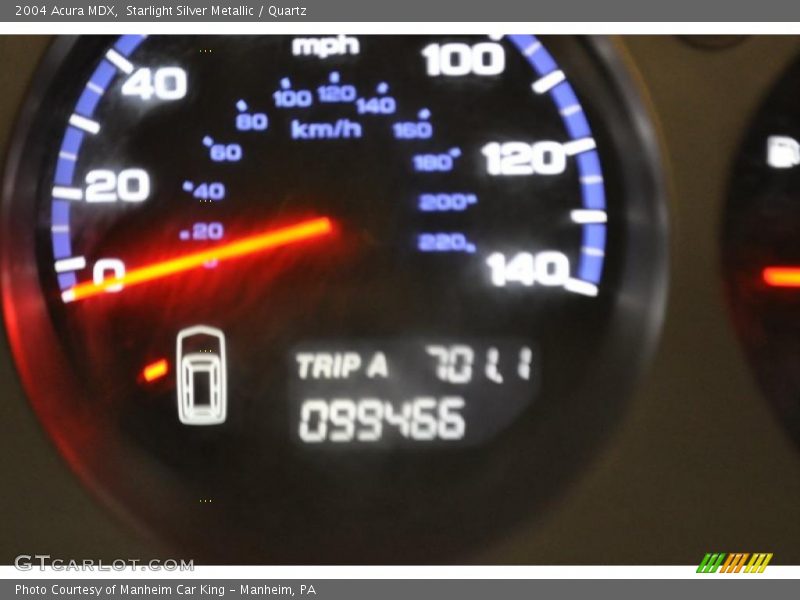 Starlight Silver Metallic / Quartz 2004 Acura MDX