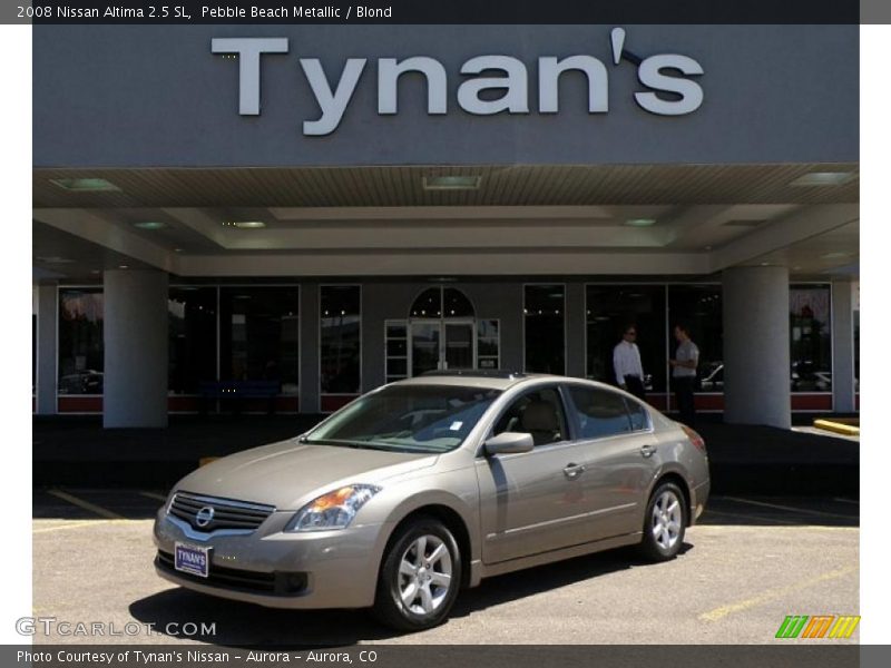 Pebble Beach Metallic / Blond 2008 Nissan Altima 2.5 SL