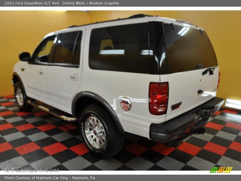 Oxford White / Medium Graphite 2001 Ford Expedition XLT 4x4
