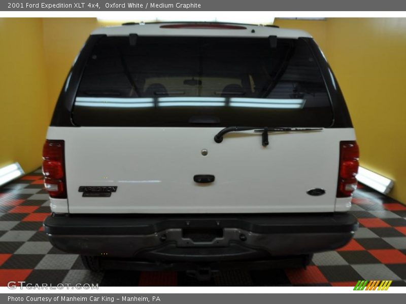 Oxford White / Medium Graphite 2001 Ford Expedition XLT 4x4