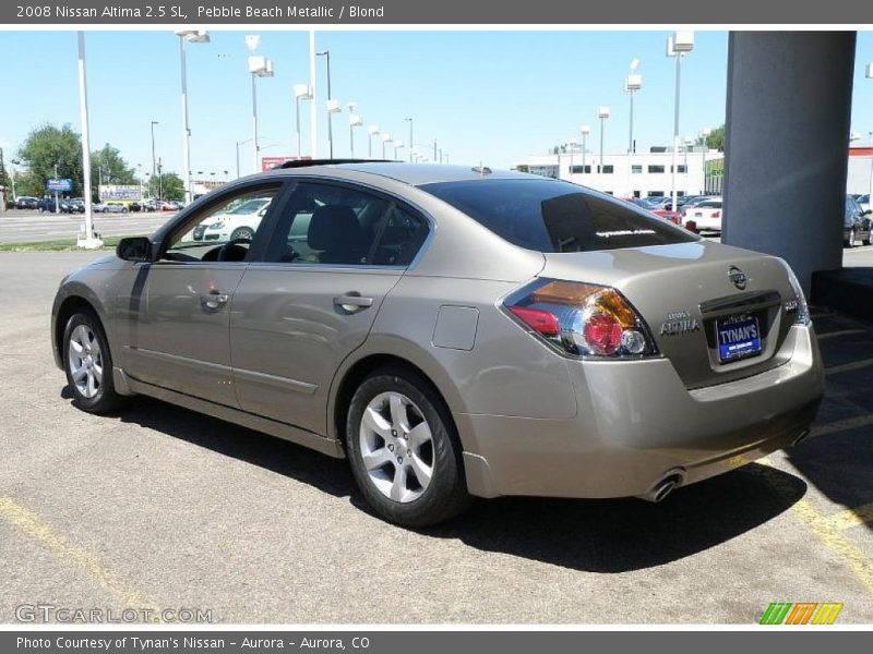 Pebble Beach Metallic / Blond 2008 Nissan Altima 2.5 SL
