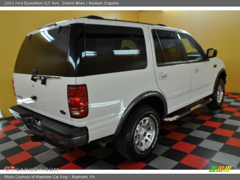 Oxford White / Medium Graphite 2001 Ford Expedition XLT 4x4