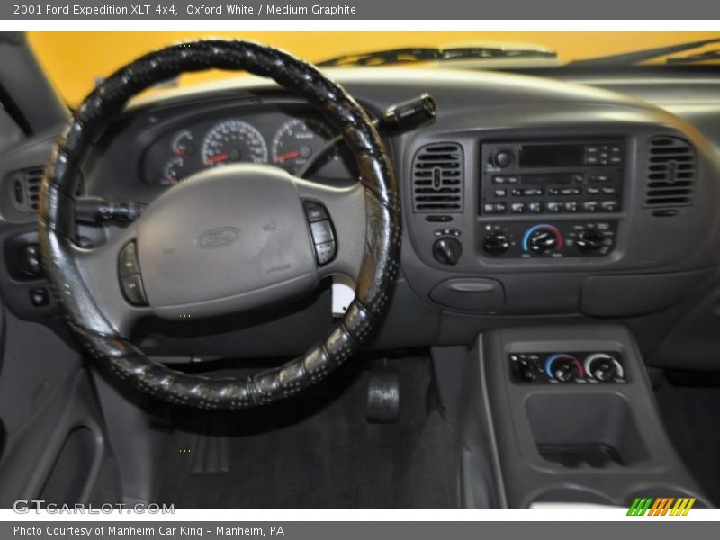 Oxford White / Medium Graphite 2001 Ford Expedition XLT 4x4