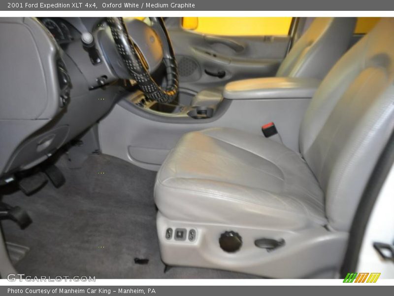 Oxford White / Medium Graphite 2001 Ford Expedition XLT 4x4