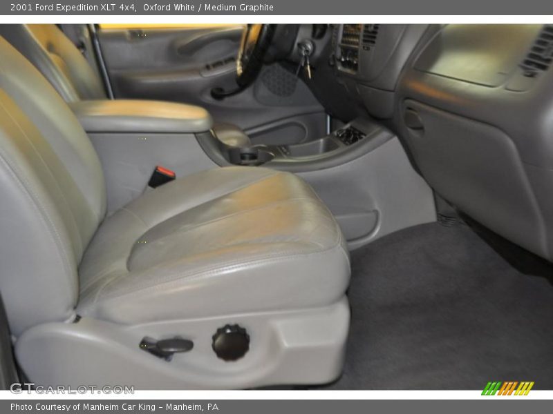 Oxford White / Medium Graphite 2001 Ford Expedition XLT 4x4