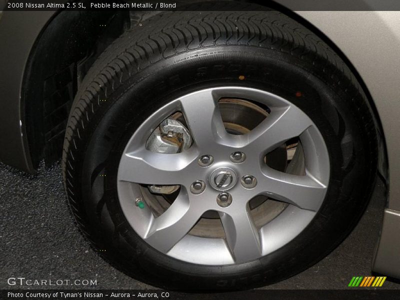 Pebble Beach Metallic / Blond 2008 Nissan Altima 2.5 SL