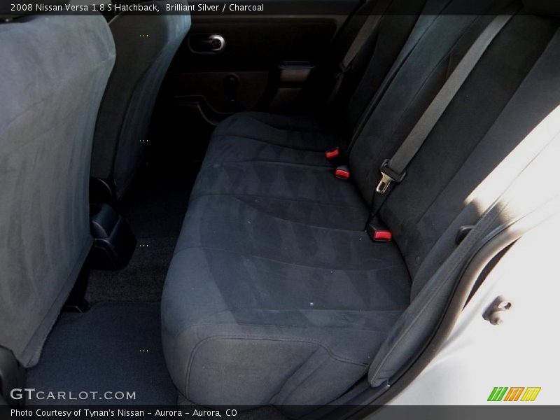 Brilliant Silver / Charcoal 2008 Nissan Versa 1.8 S Hatchback
