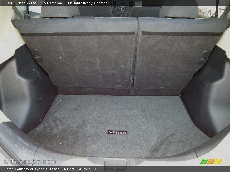 Brilliant Silver / Charcoal 2008 Nissan Versa 1.8 S Hatchback