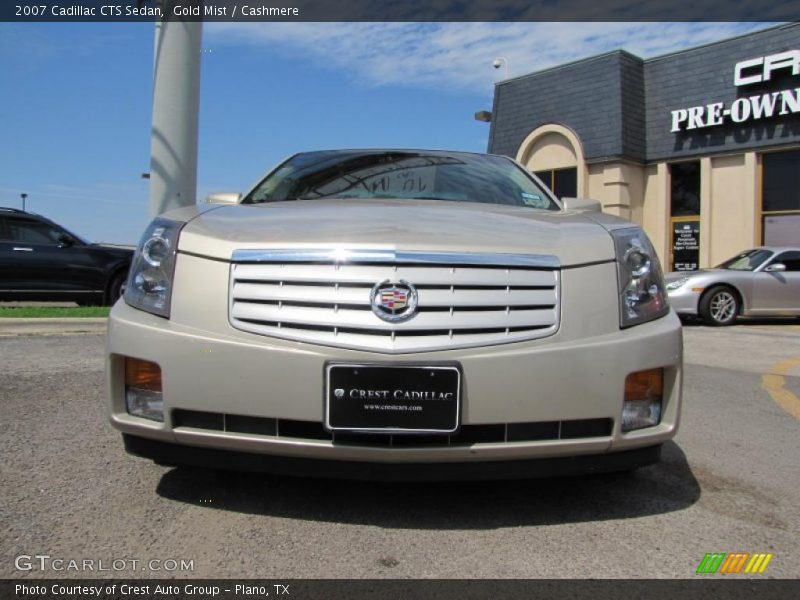 Gold Mist / Cashmere 2007 Cadillac CTS Sedan