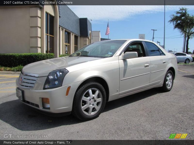 Gold Mist / Cashmere 2007 Cadillac CTS Sedan