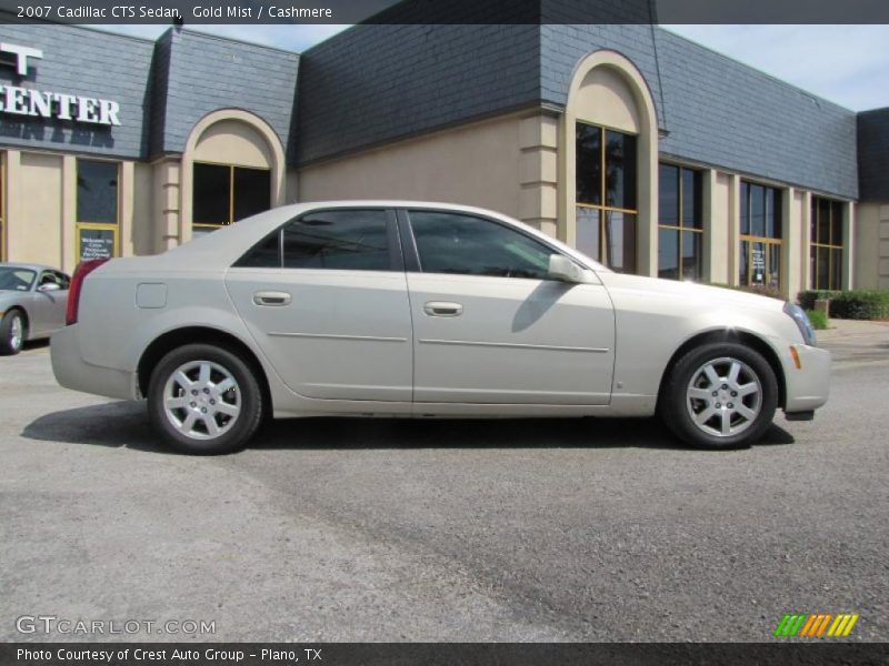 Gold Mist / Cashmere 2007 Cadillac CTS Sedan