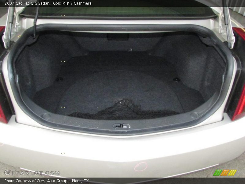 Gold Mist / Cashmere 2007 Cadillac CTS Sedan