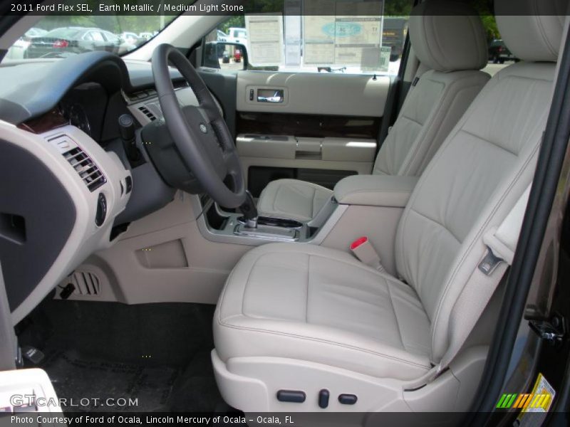 Earth Metallic / Medium Light Stone 2011 Ford Flex SEL