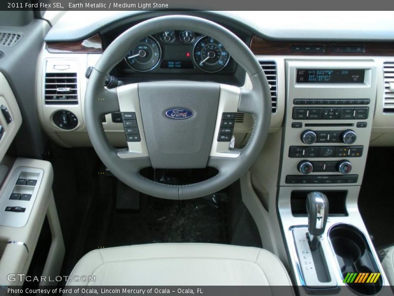 Earth Metallic / Medium Light Stone 2011 Ford Flex SEL