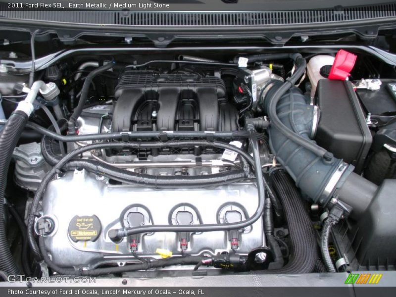 Earth Metallic / Medium Light Stone 2011 Ford Flex SEL