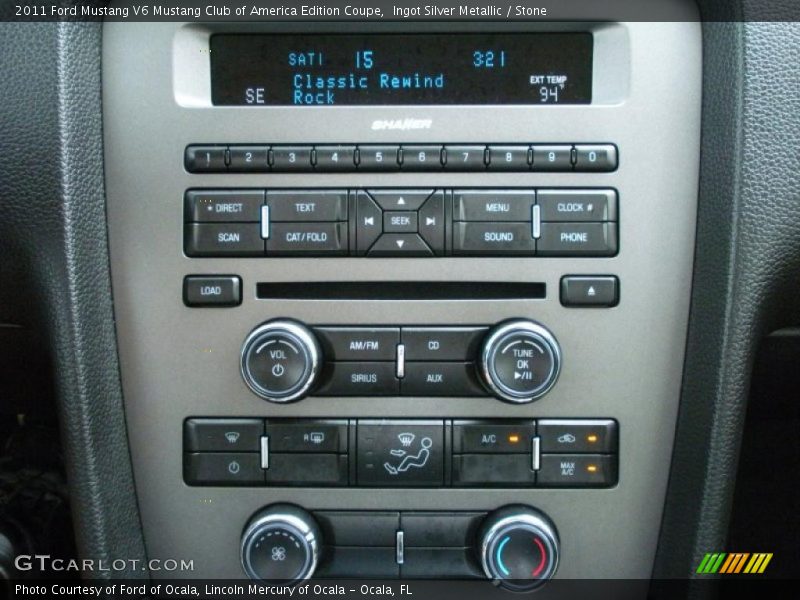 Ingot Silver Metallic / Stone 2011 Ford Mustang V6 Mustang Club of America Edition Coupe