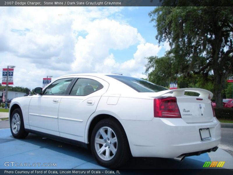 Stone White / Dark Slate Gray/Light Graystone 2007 Dodge Charger