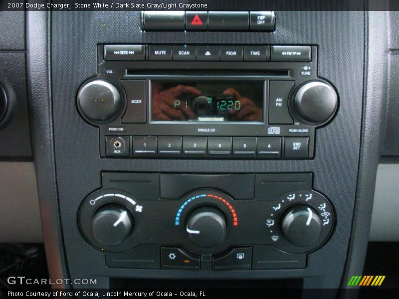 Stone White / Dark Slate Gray/Light Graystone 2007 Dodge Charger