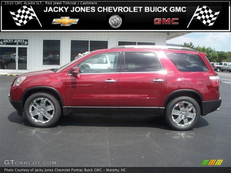 Red Jewel Tintcoat / Cashmere 2010 GMC Acadia SLT