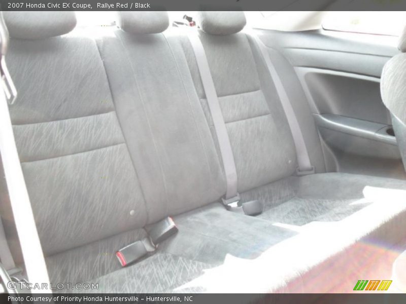 Rallye Red / Black 2007 Honda Civic EX Coupe