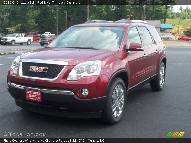 Red Jewel Tintcoat / Cashmere 2010 GMC Acadia SLT