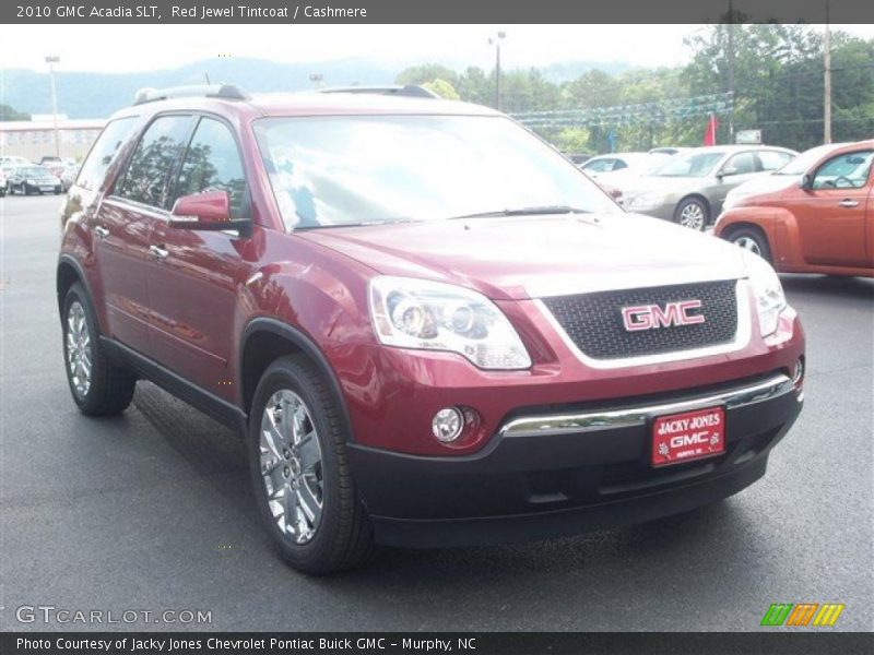 Red Jewel Tintcoat / Cashmere 2010 GMC Acadia SLT