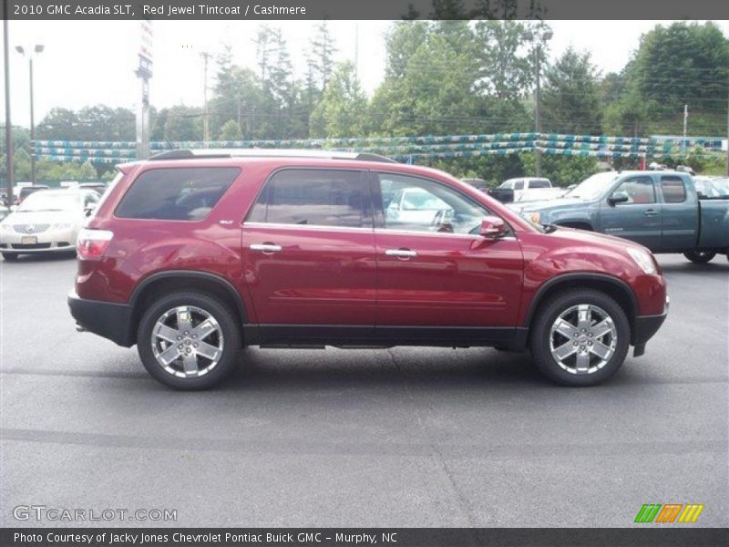 Red Jewel Tintcoat / Cashmere 2010 GMC Acadia SLT
