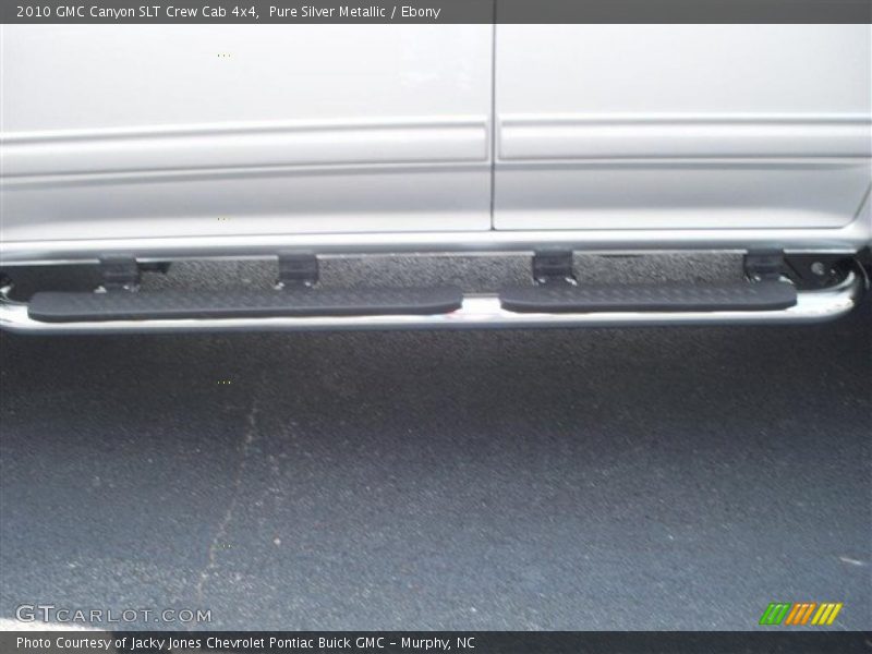 Pure Silver Metallic / Ebony 2010 GMC Canyon SLT Crew Cab 4x4