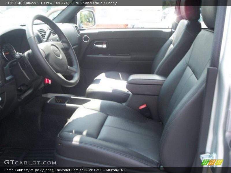 Pure Silver Metallic / Ebony 2010 GMC Canyon SLT Crew Cab 4x4