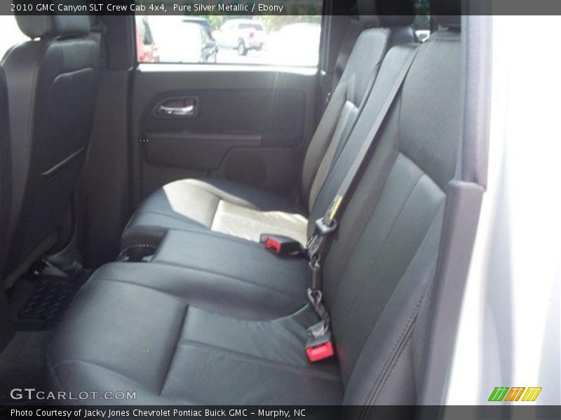Pure Silver Metallic / Ebony 2010 GMC Canyon SLT Crew Cab 4x4