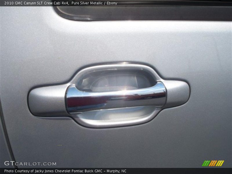 Pure Silver Metallic / Ebony 2010 GMC Canyon SLT Crew Cab 4x4