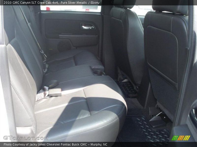 Pure Silver Metallic / Ebony 2010 GMC Canyon SLT Crew Cab 4x4