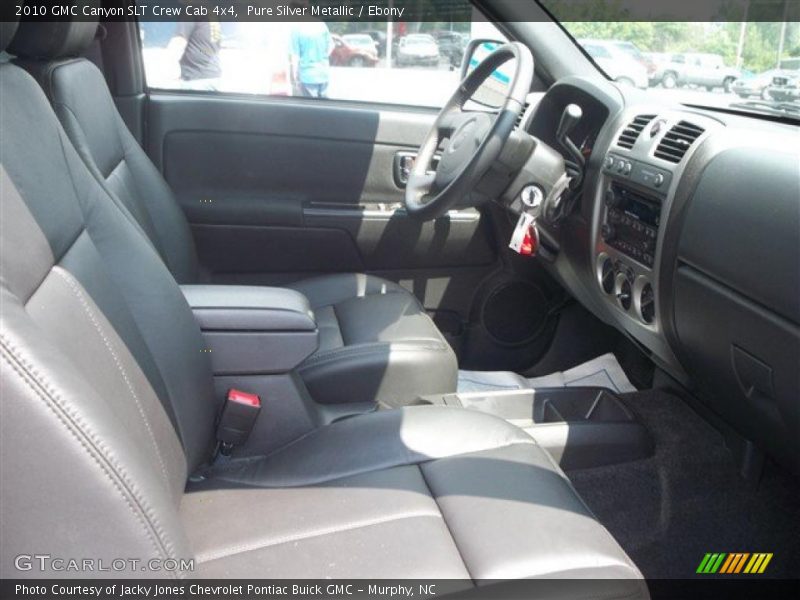 Pure Silver Metallic / Ebony 2010 GMC Canyon SLT Crew Cab 4x4