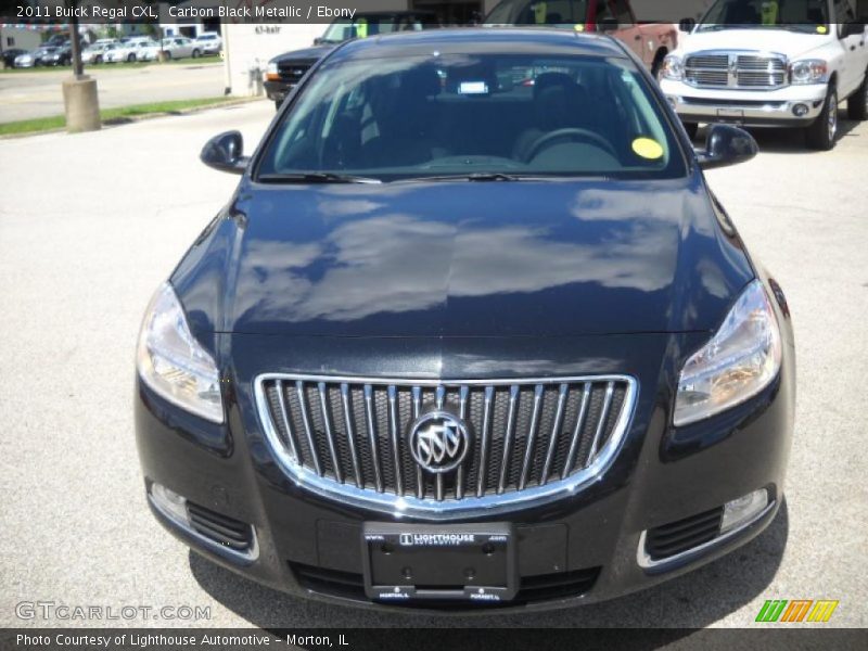 Carbon Black Metallic / Ebony 2011 Buick Regal CXL