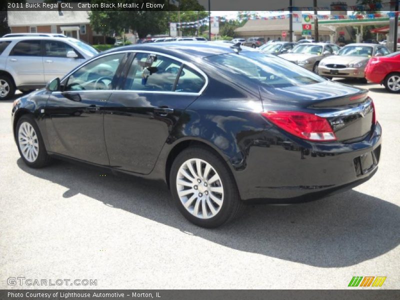Carbon Black Metallic / Ebony 2011 Buick Regal CXL