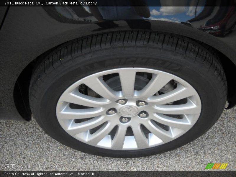 Carbon Black Metallic / Ebony 2011 Buick Regal CXL