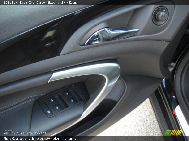 Carbon Black Metallic / Ebony 2011 Buick Regal CXL