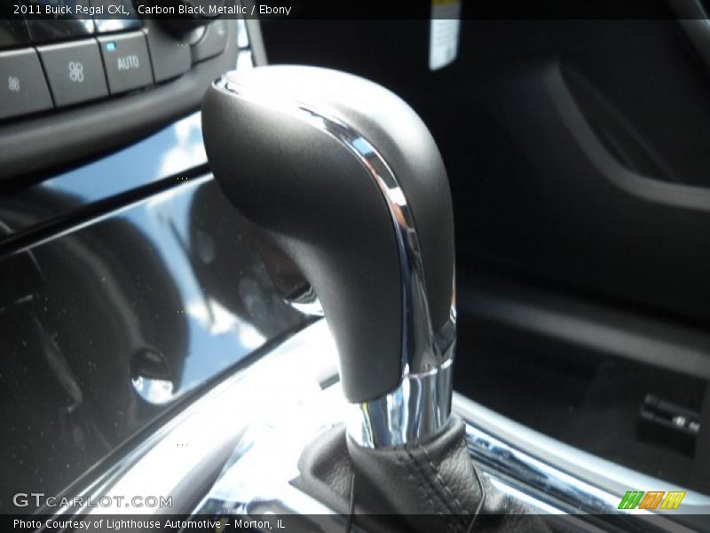 Carbon Black Metallic / Ebony 2011 Buick Regal CXL