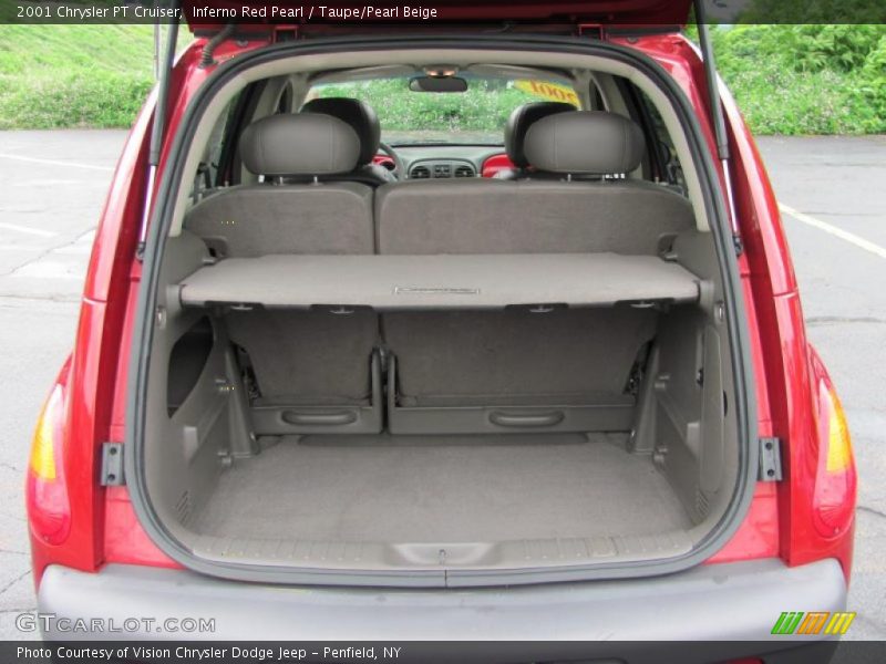 Inferno Red Pearl / Taupe/Pearl Beige 2001 Chrysler PT Cruiser