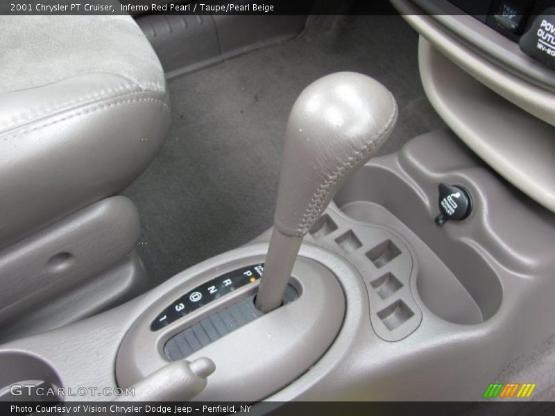 Inferno Red Pearl / Taupe/Pearl Beige 2001 Chrysler PT Cruiser
