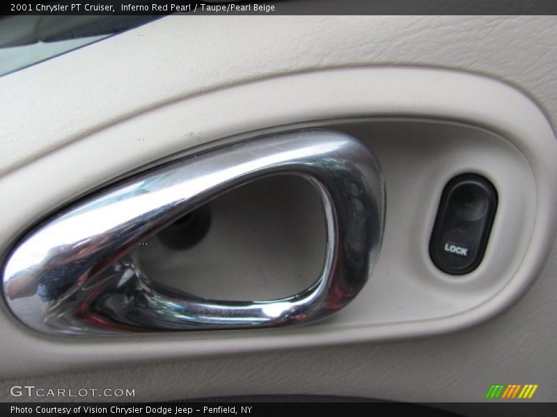 Inferno Red Pearl / Taupe/Pearl Beige 2001 Chrysler PT Cruiser