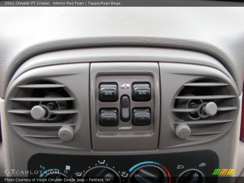 Inferno Red Pearl / Taupe/Pearl Beige 2001 Chrysler PT Cruiser