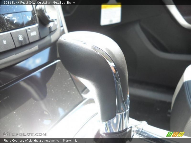 Quicksilver Metallic / Ebony 2011 Buick Regal CXL