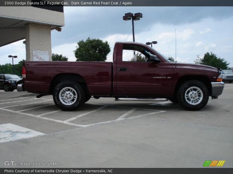 Dark Garnet Red Pearl Coat / Agate 2000 Dodge Dakota SLT Regular Cab