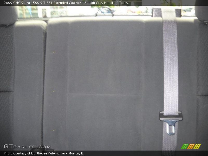 Stealth Gray Metallic / Ebony 2009 GMC Sierra 1500 SLT Z71 Extended Cab 4x4