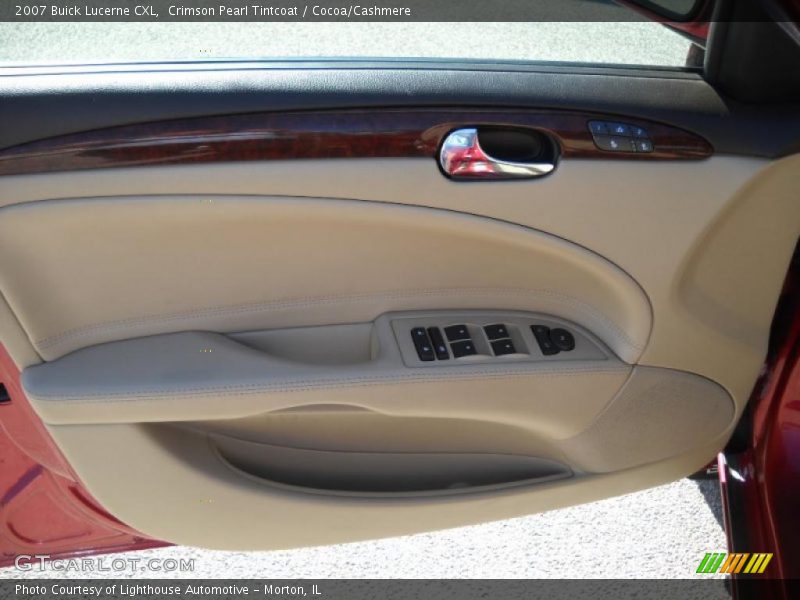 Crimson Pearl Tintcoat / Cocoa/Cashmere 2007 Buick Lucerne CXL