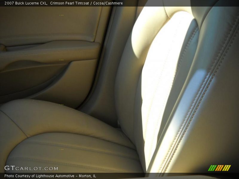 Crimson Pearl Tintcoat / Cocoa/Cashmere 2007 Buick Lucerne CXL