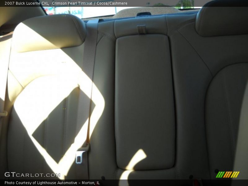 Crimson Pearl Tintcoat / Cocoa/Cashmere 2007 Buick Lucerne CXL