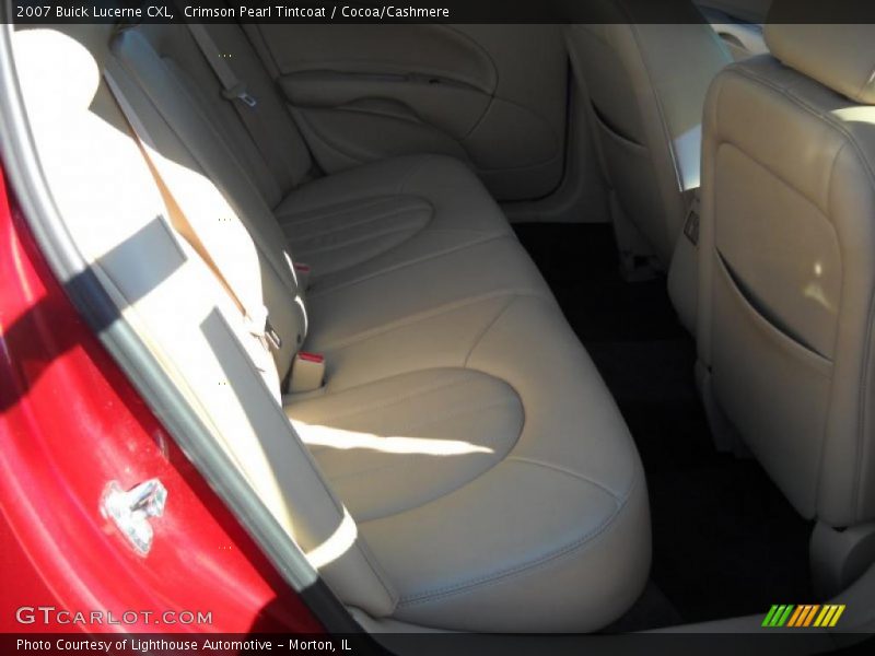 Crimson Pearl Tintcoat / Cocoa/Cashmere 2007 Buick Lucerne CXL